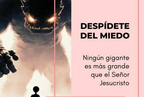 despídete del miedo