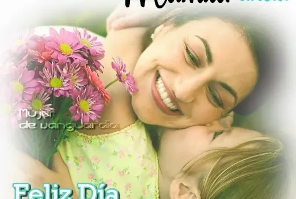 Madre y niña felices día de las madres