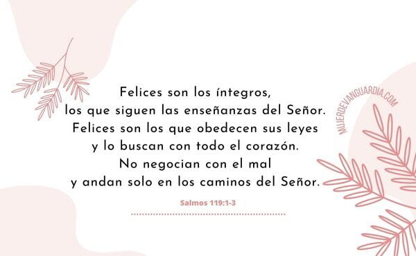 Felices son los íntegros